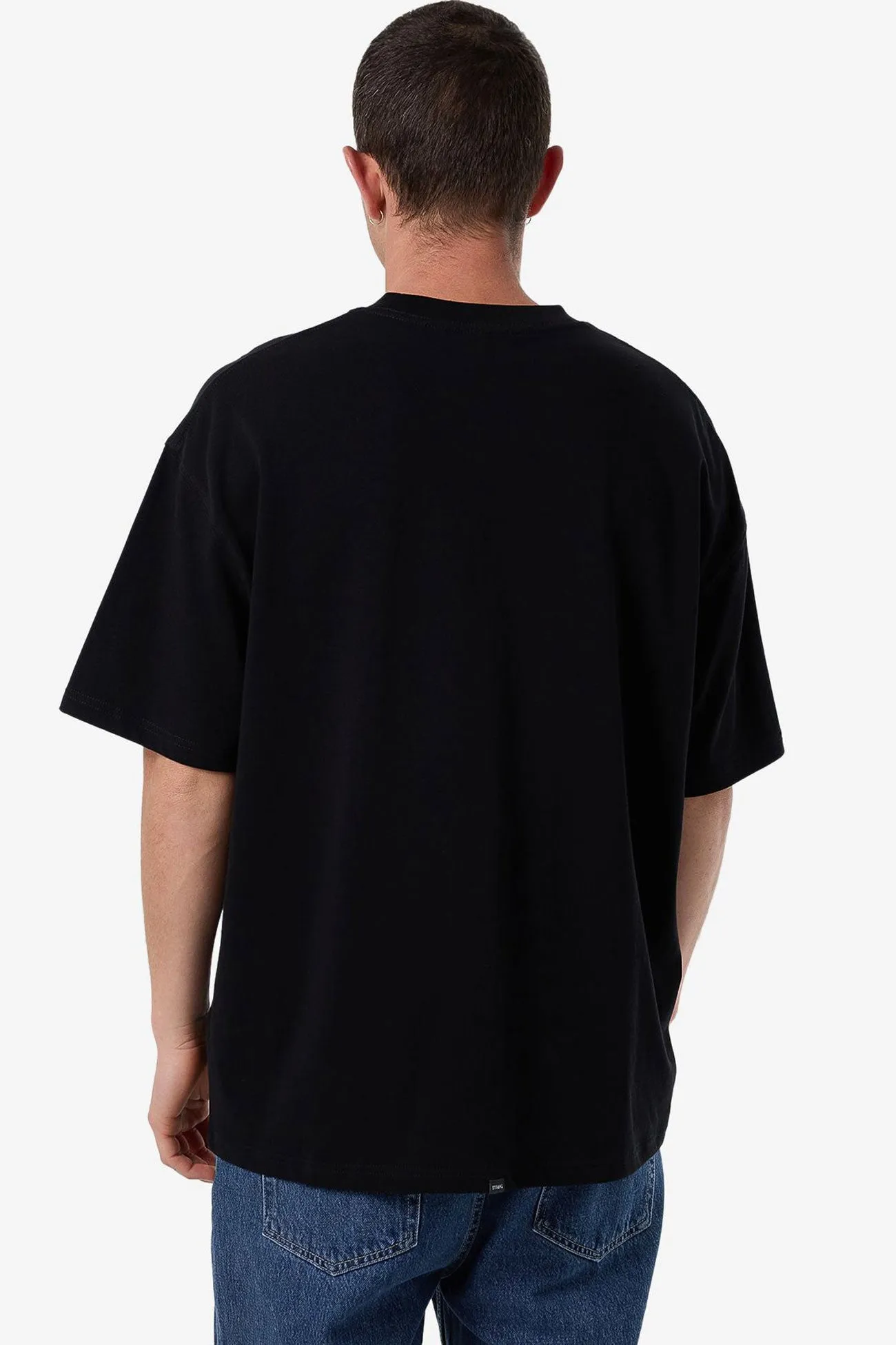 Superior Thrills Box Fit Oversize Tee Black AntiStaticLining