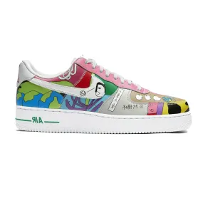 Smooth Walk Air Force 1 x Ruohan Wang 'Flyleather'