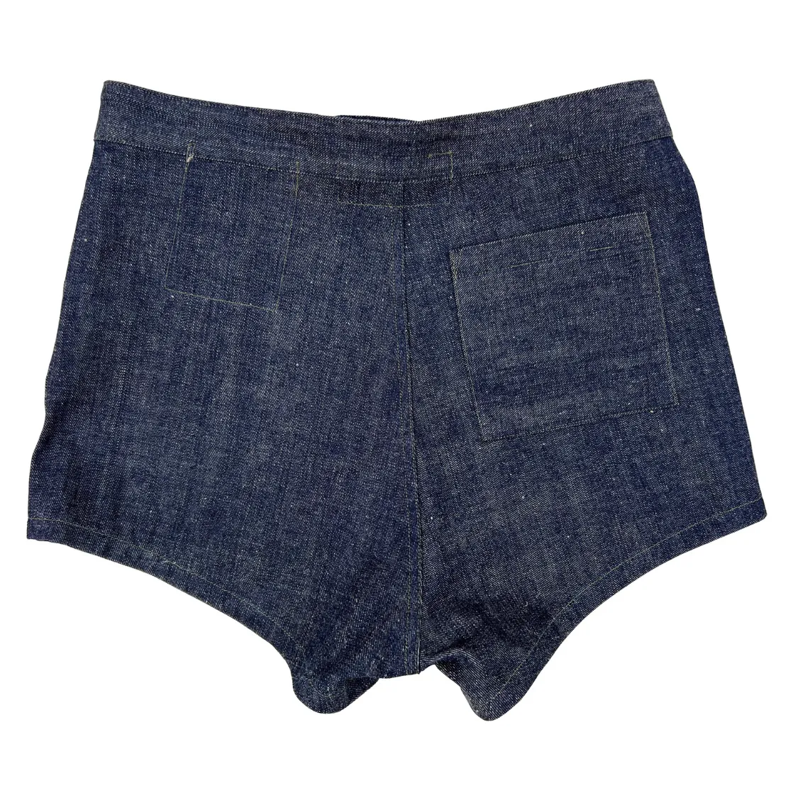 Stretch Comfort petite size Scuba Trunks - Okinawa Denim