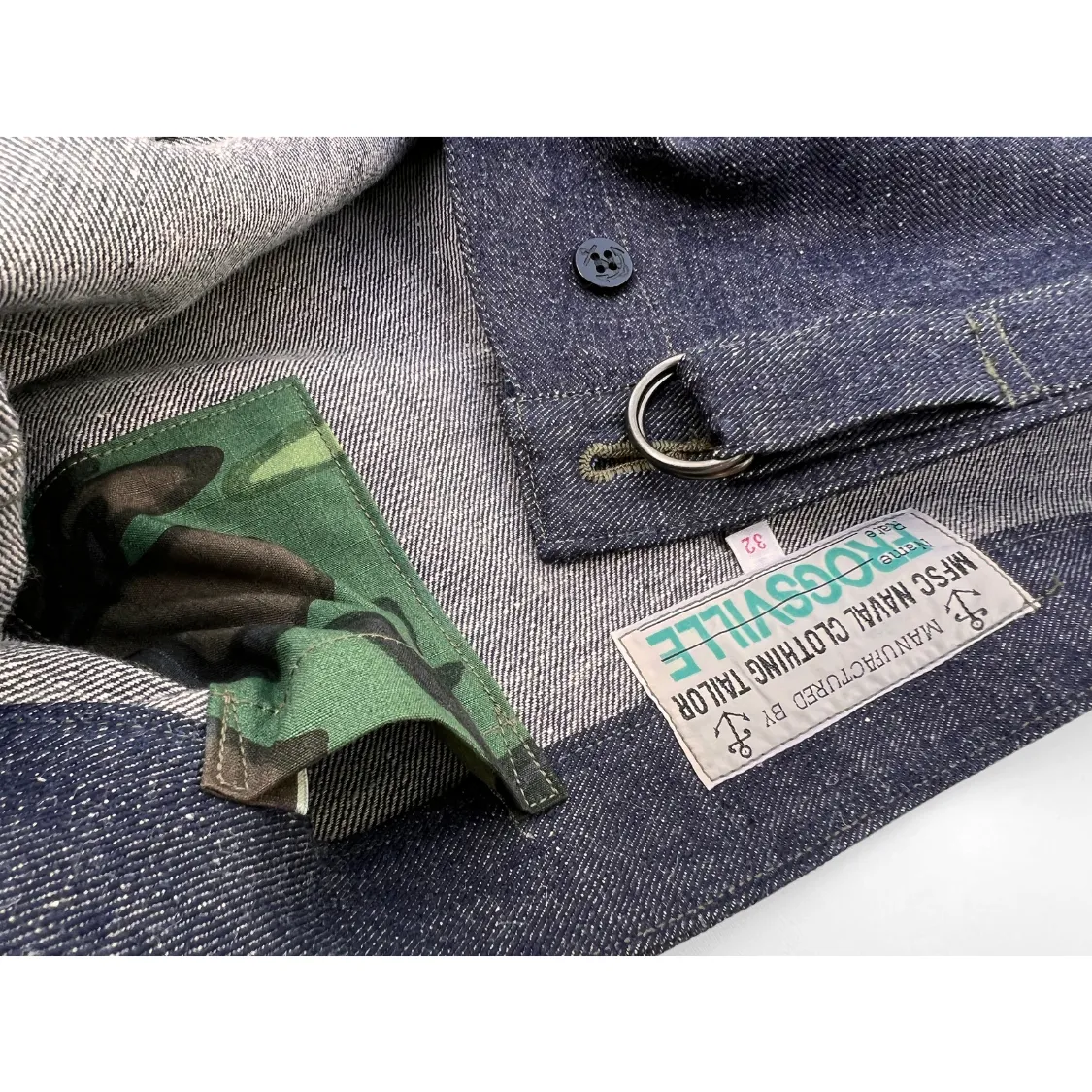 Snag Free Fabric Sport Mood Scuba Trunks - Okinawa Denim