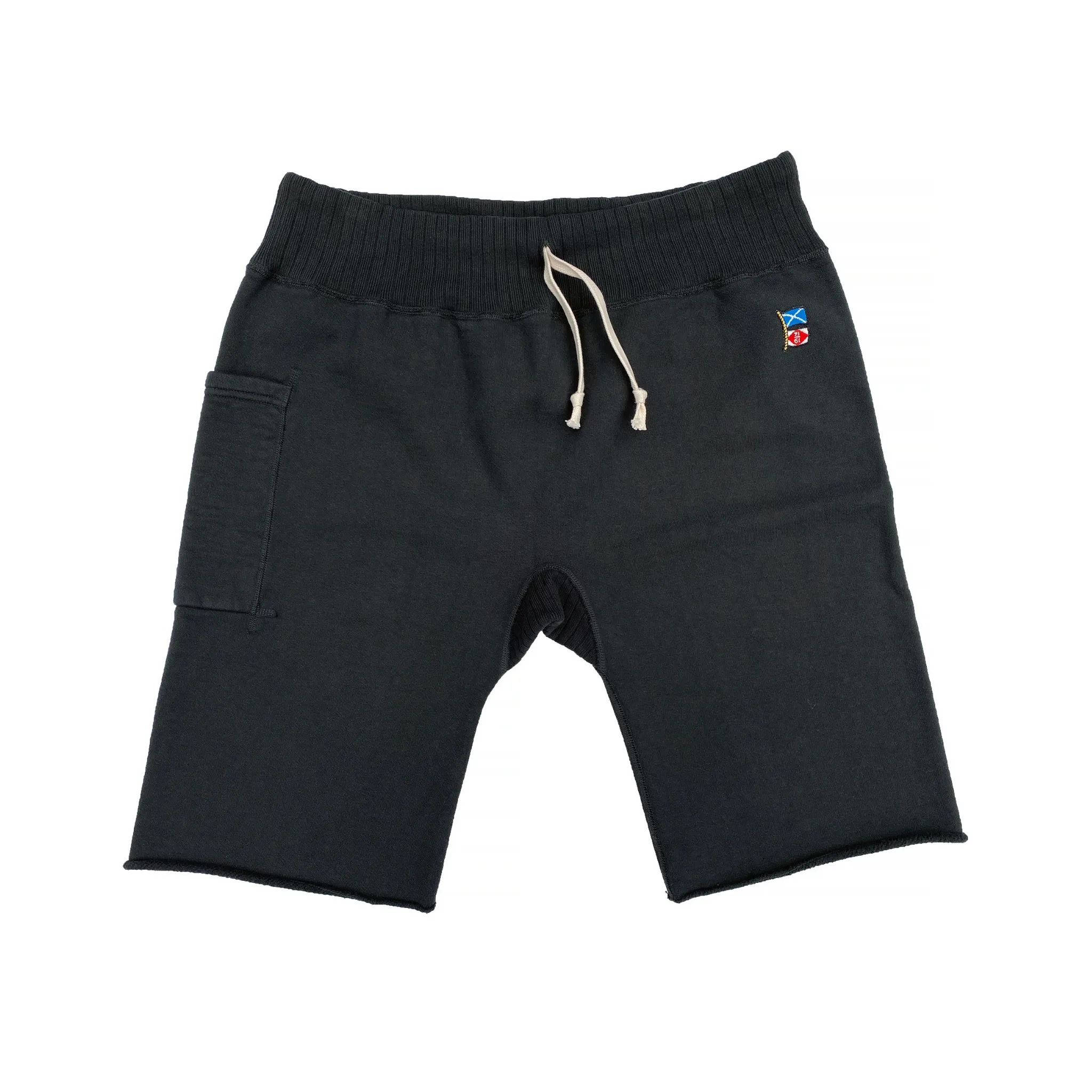 SWEATPANTS CUT-OFFS - Black Travel Ready Motion Flex Fit