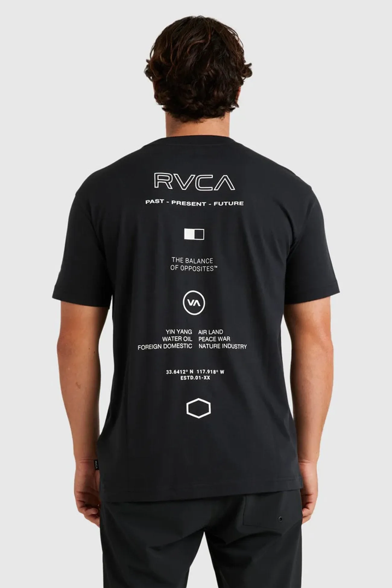 Low Profile Seaming Sporty Cardigan RVCA Inline Short Sleeve Tee RVCA Black