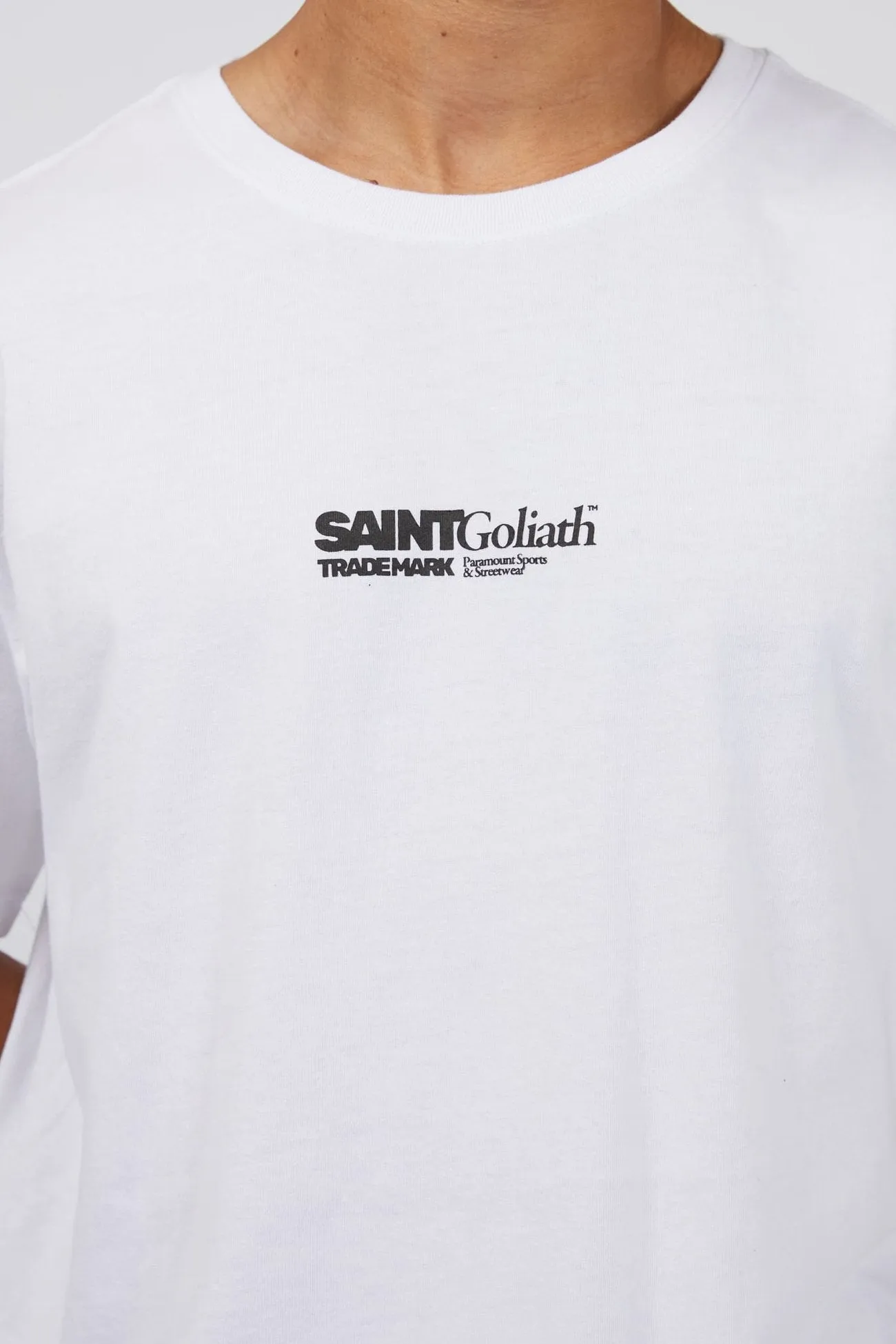 Ergonomic Fit Design Multi Directional Mobility Synergy Tee White