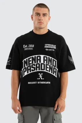 Pride Loopback Raptor Tee Jet Black summer top