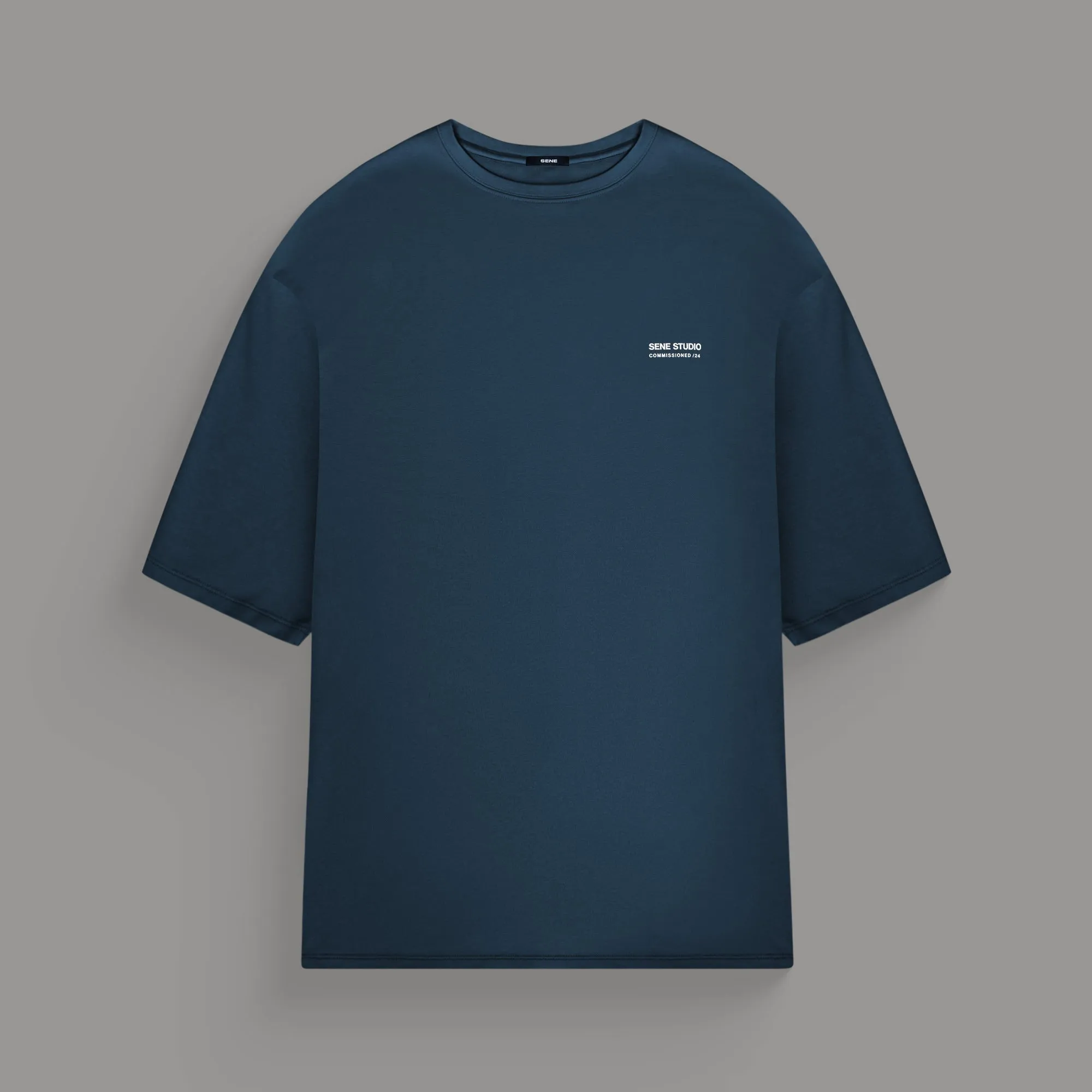 Commissioned Drop Shoulder T-Shirt ButterySoftTextile Flexible Knit Blend