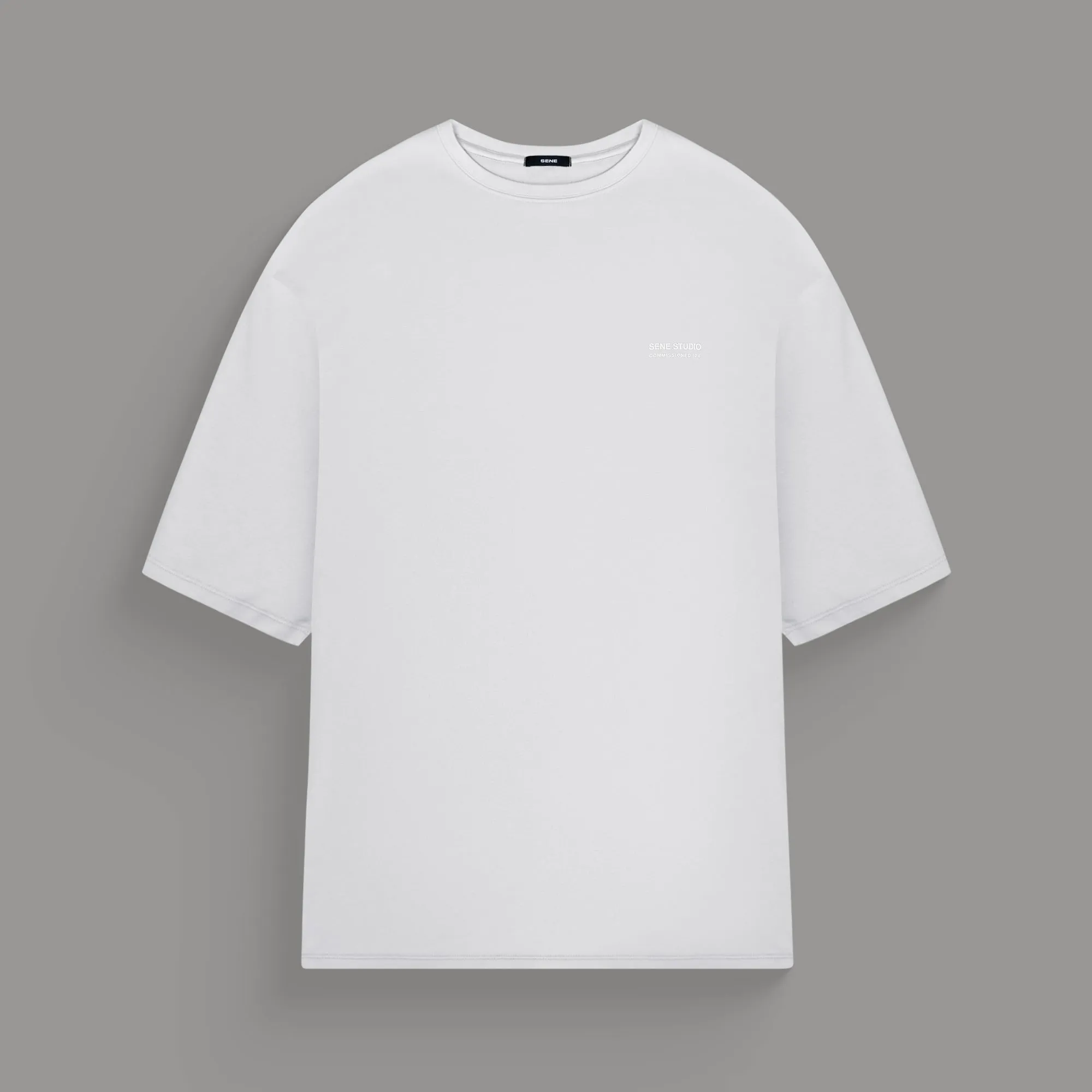 Sustainable Material Blend Commissioned Drop Shoulder T-Shirt