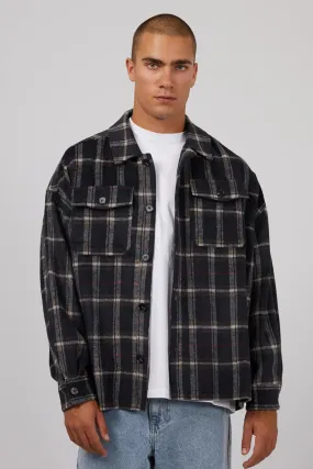 Snag Proof Weave Ranch Overshirt Navy