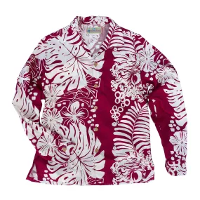 Tahiti Shirt - Ura Red Printed design
