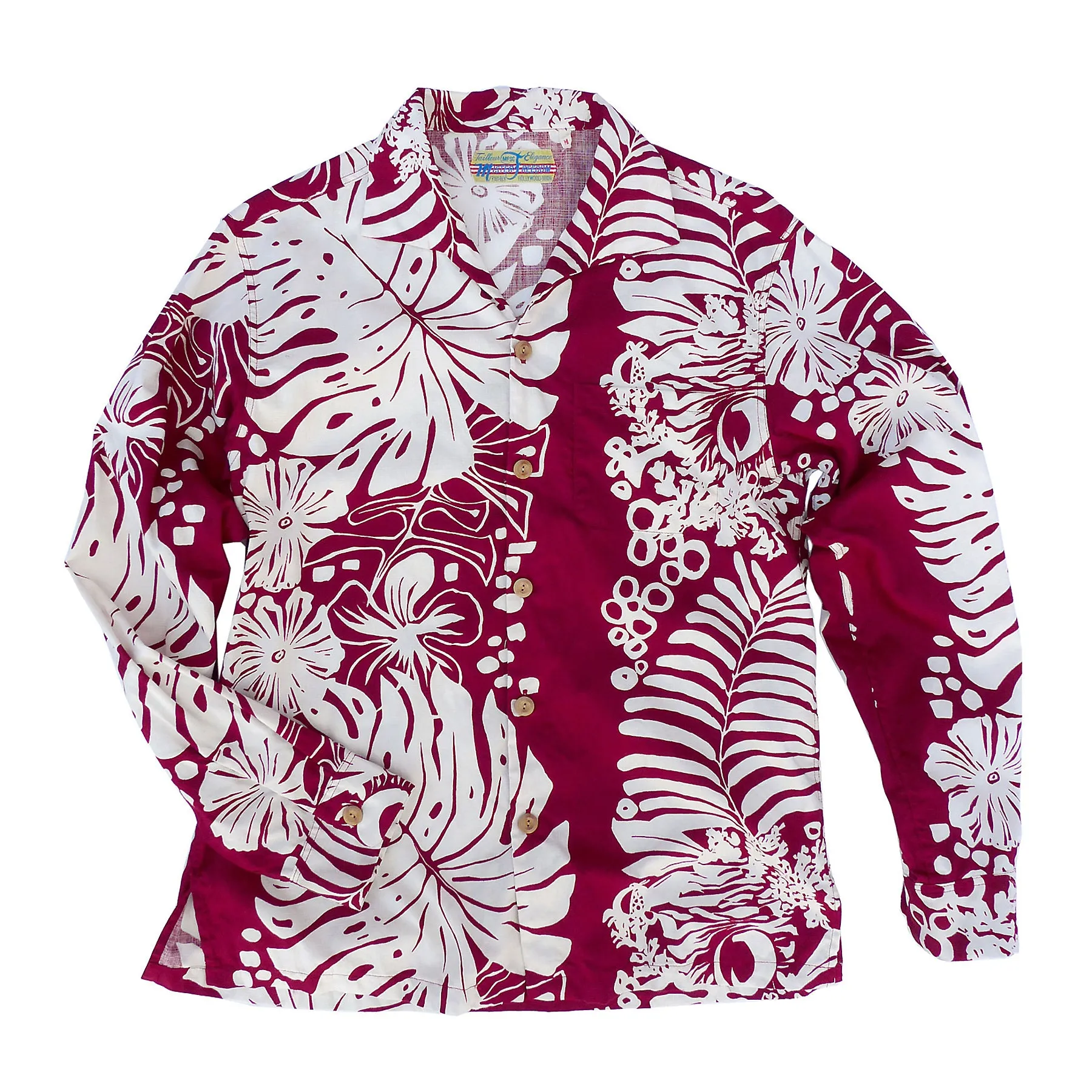 Tahiti Shirt - Ura Red Printed design