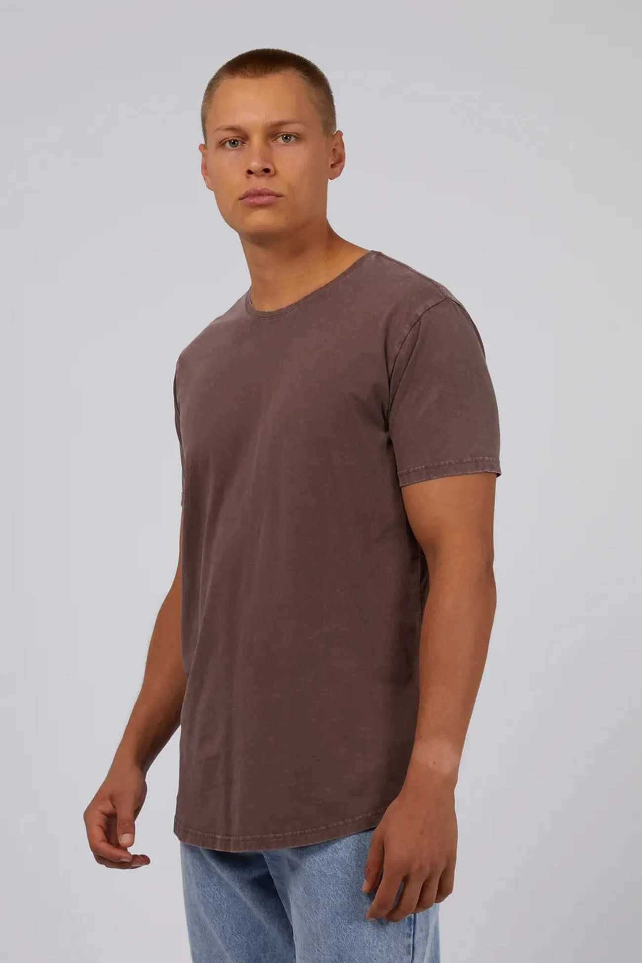 Tail Tee Chocolate LowImpact Dye Process