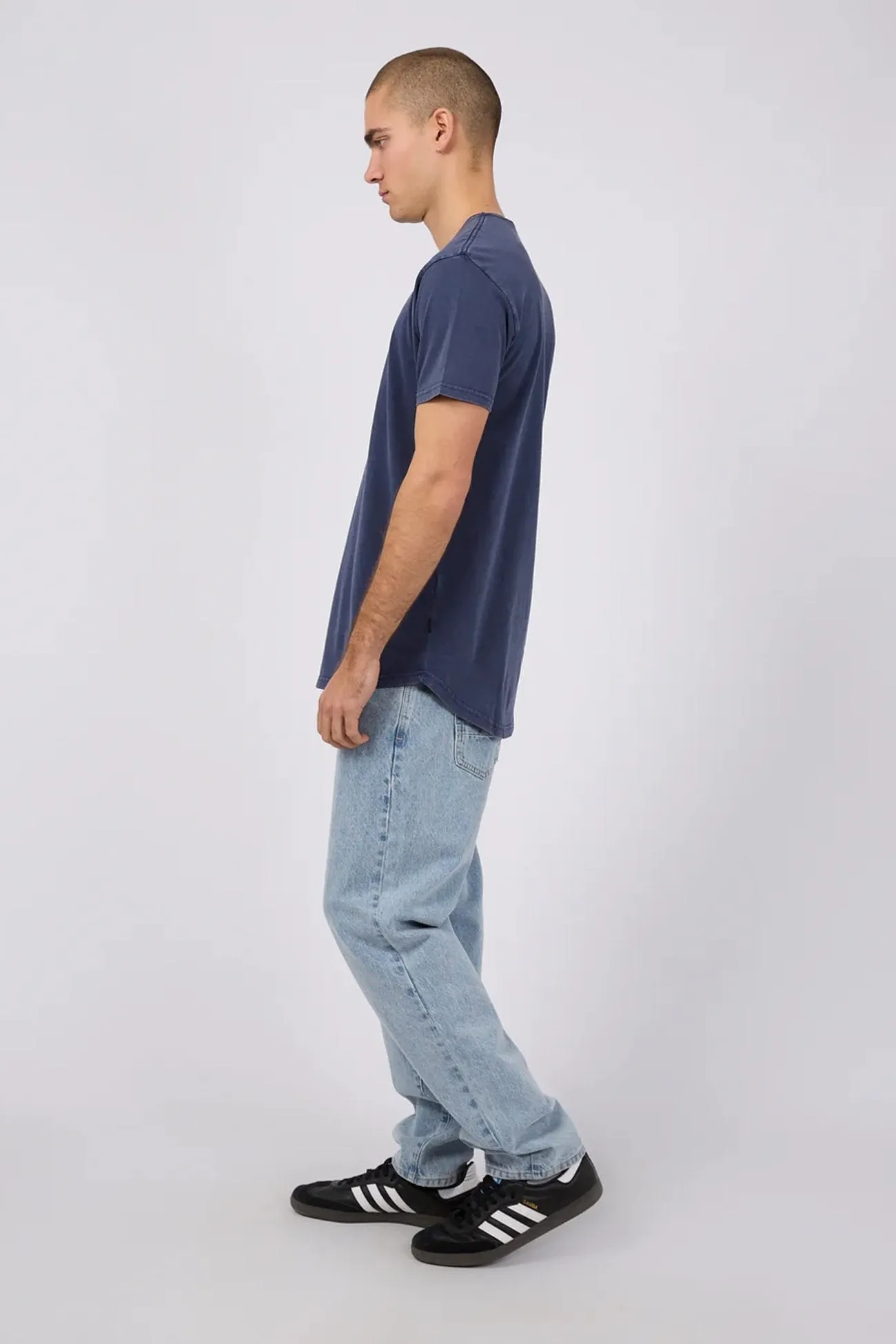 Tail Tee Navy QuickDry Performance