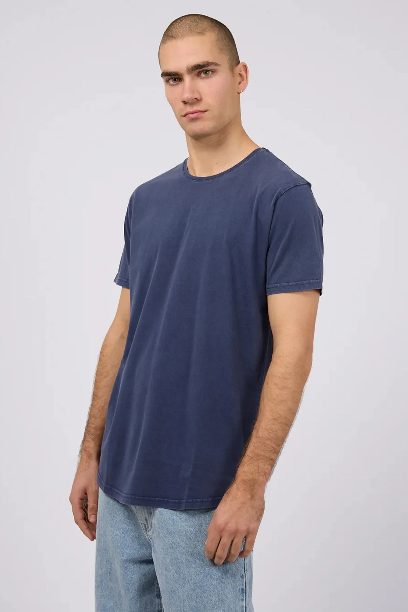 Activewear Top Tail Tee Navy