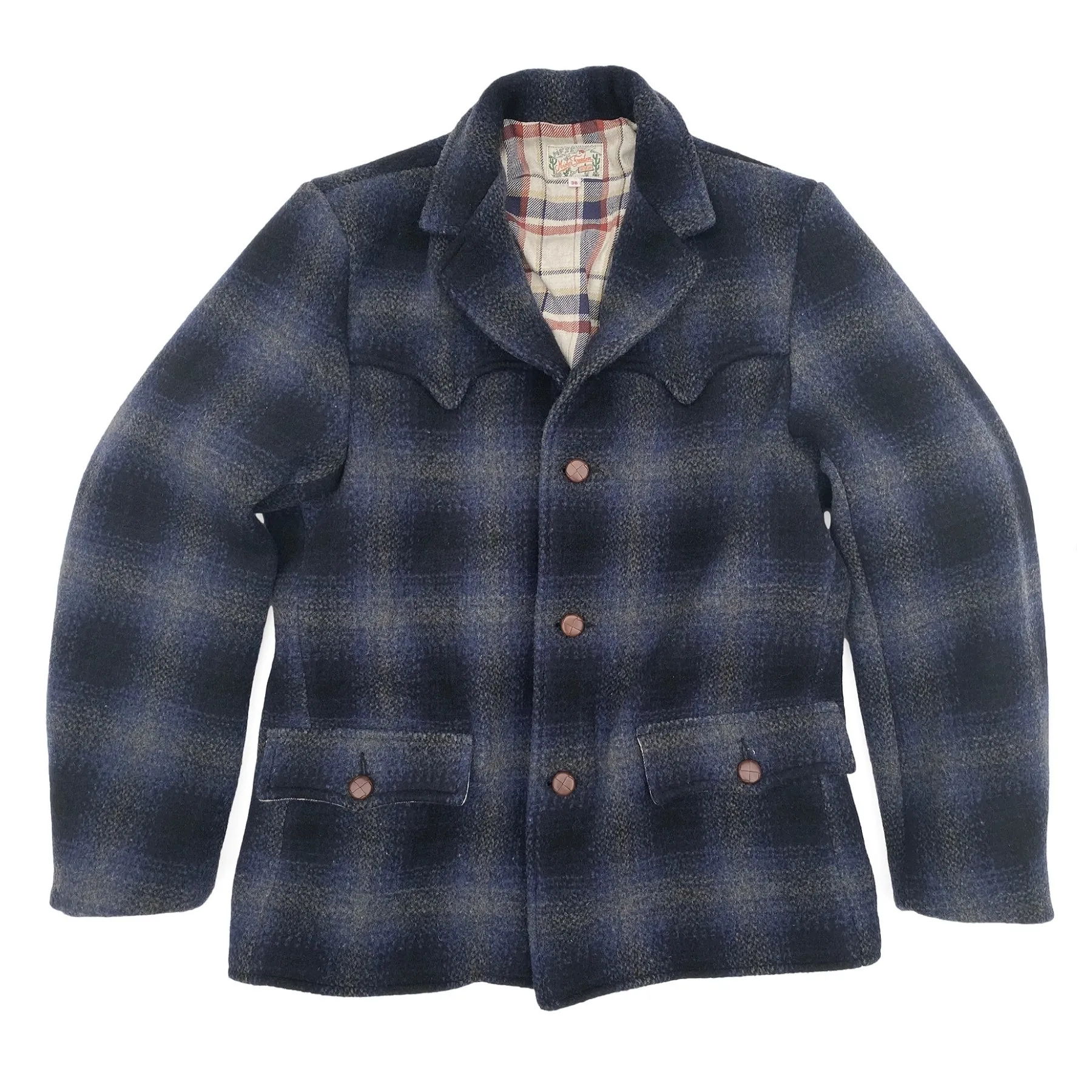Pioneer Jacket - Wool Plaid - Warehouse Everyday apparel