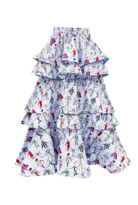 Relaxed Lines Teagan Skirt - May Day