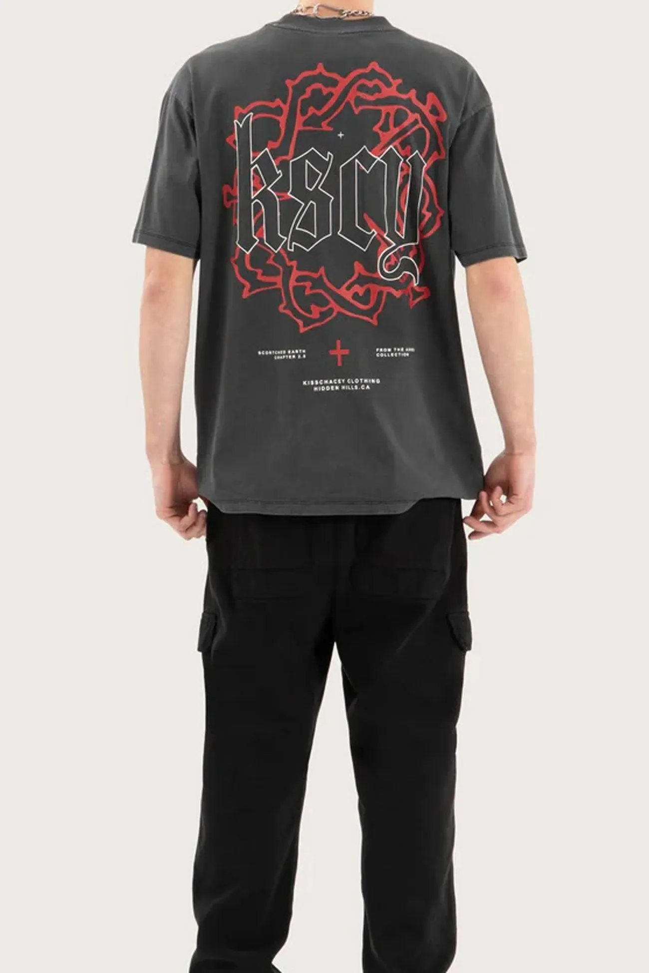 PreShrunk Fabric Sporty Tee Taken Box Fit Tee Pigment Black