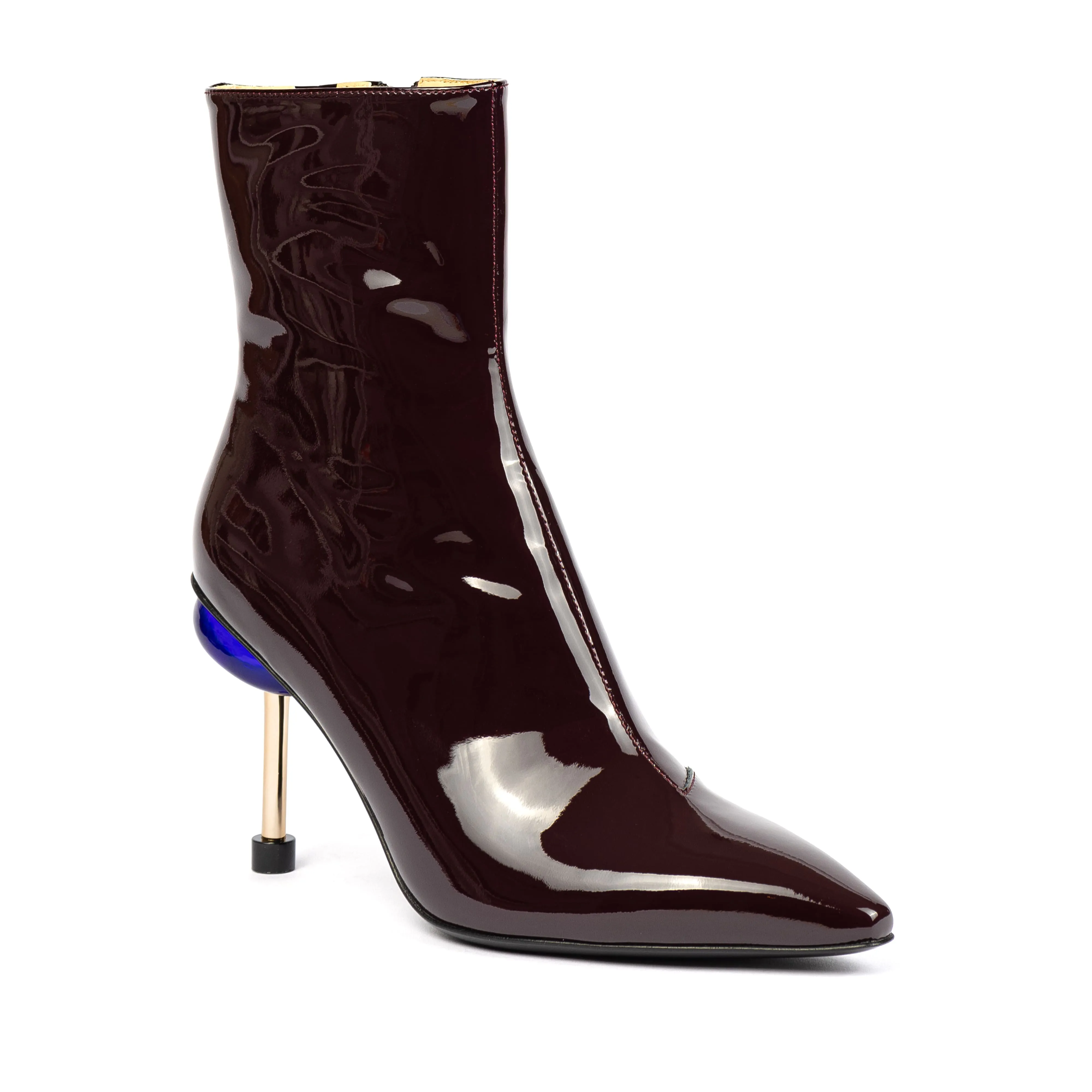 Silky Detail Wedding Day Stilettos OSHA NOX HI PLUM
