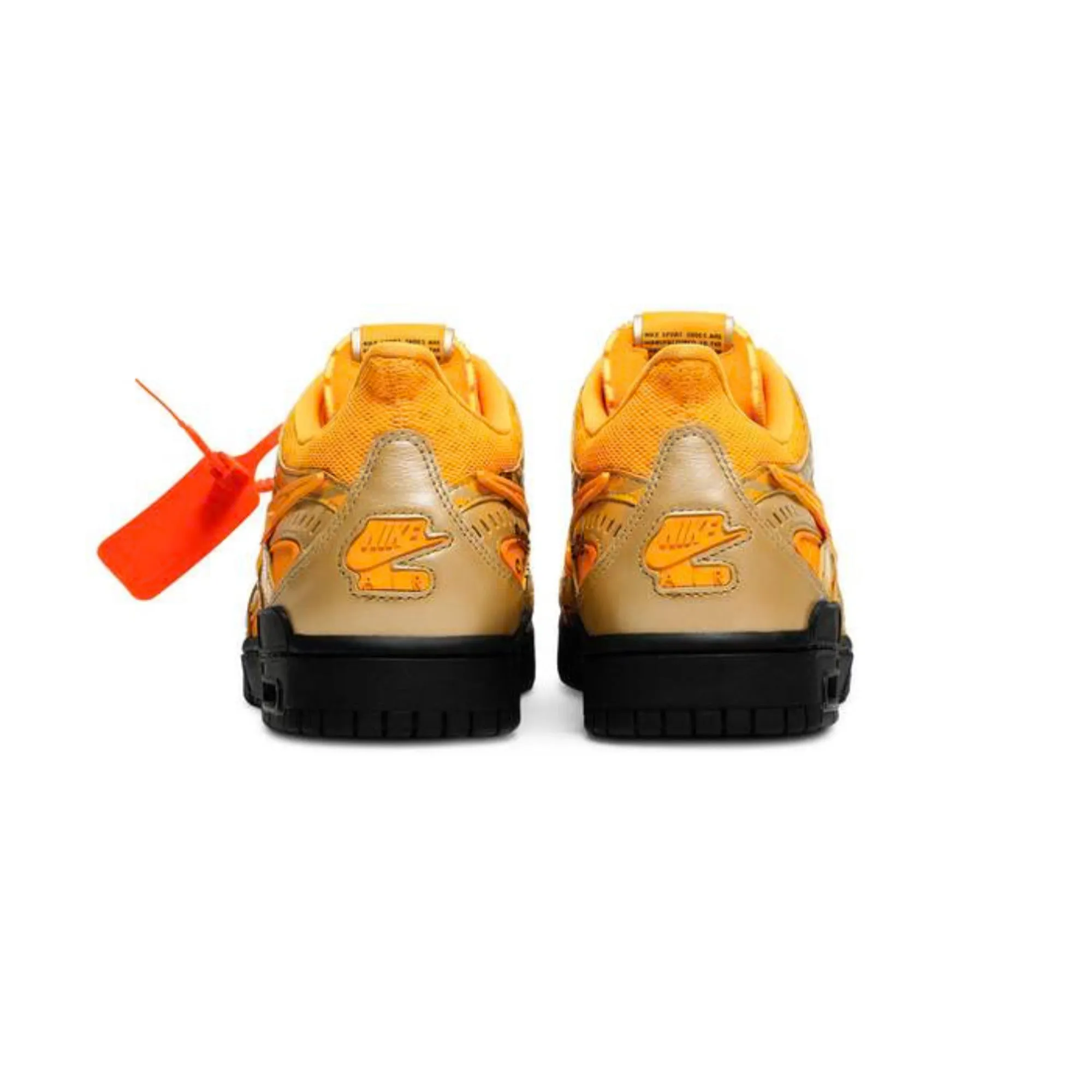 Air Rubber Dunk Off-White 'University Gold' Smooth exterior