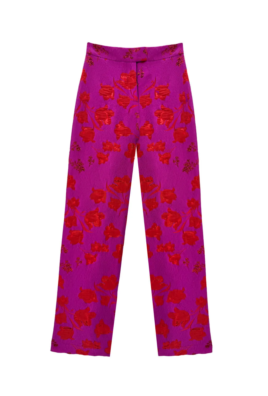 Casual Performance Fit Tate Trousers - Rani Pink