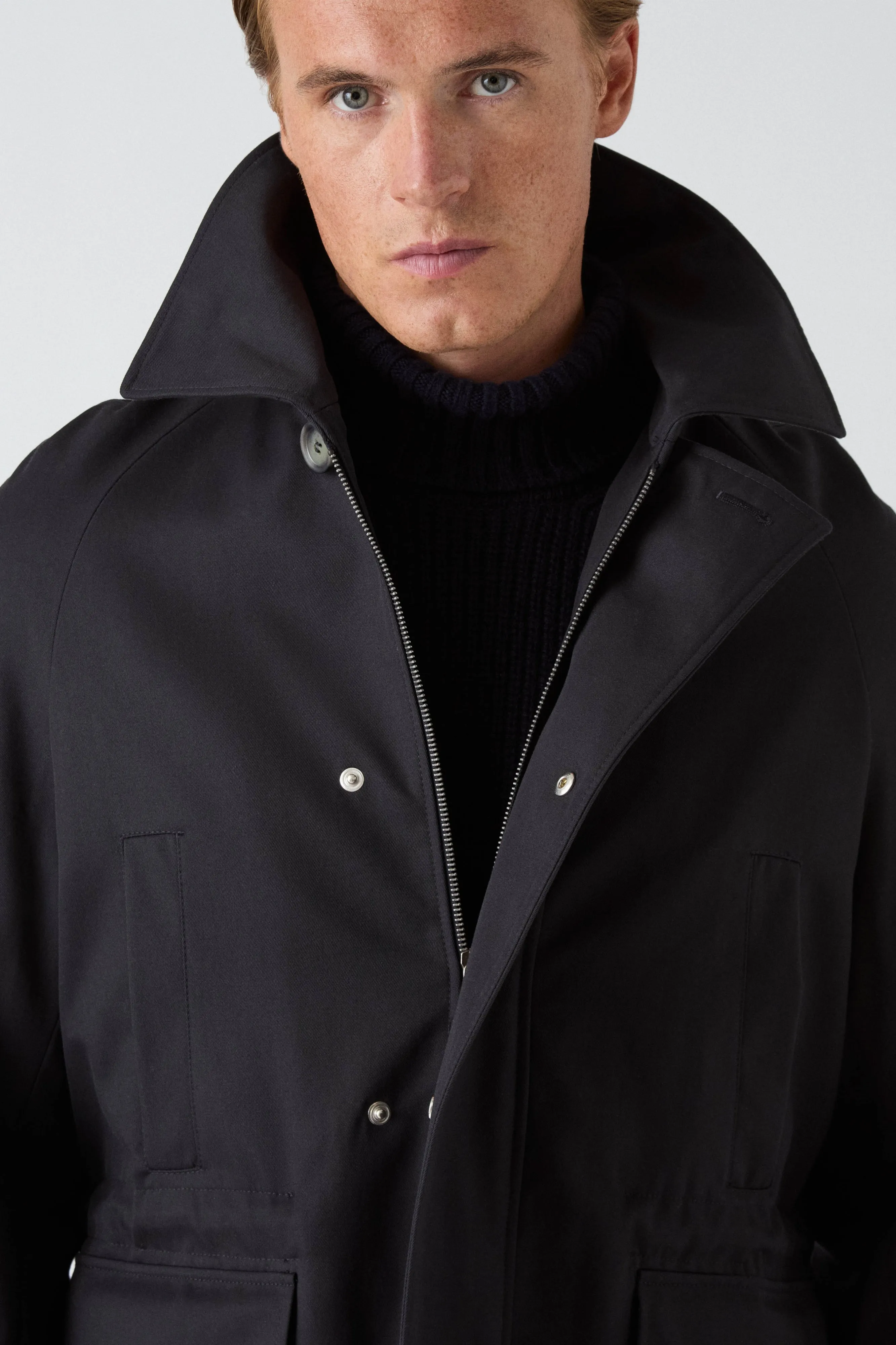 Wet Wicking Nils Raglan Jacket - Navy