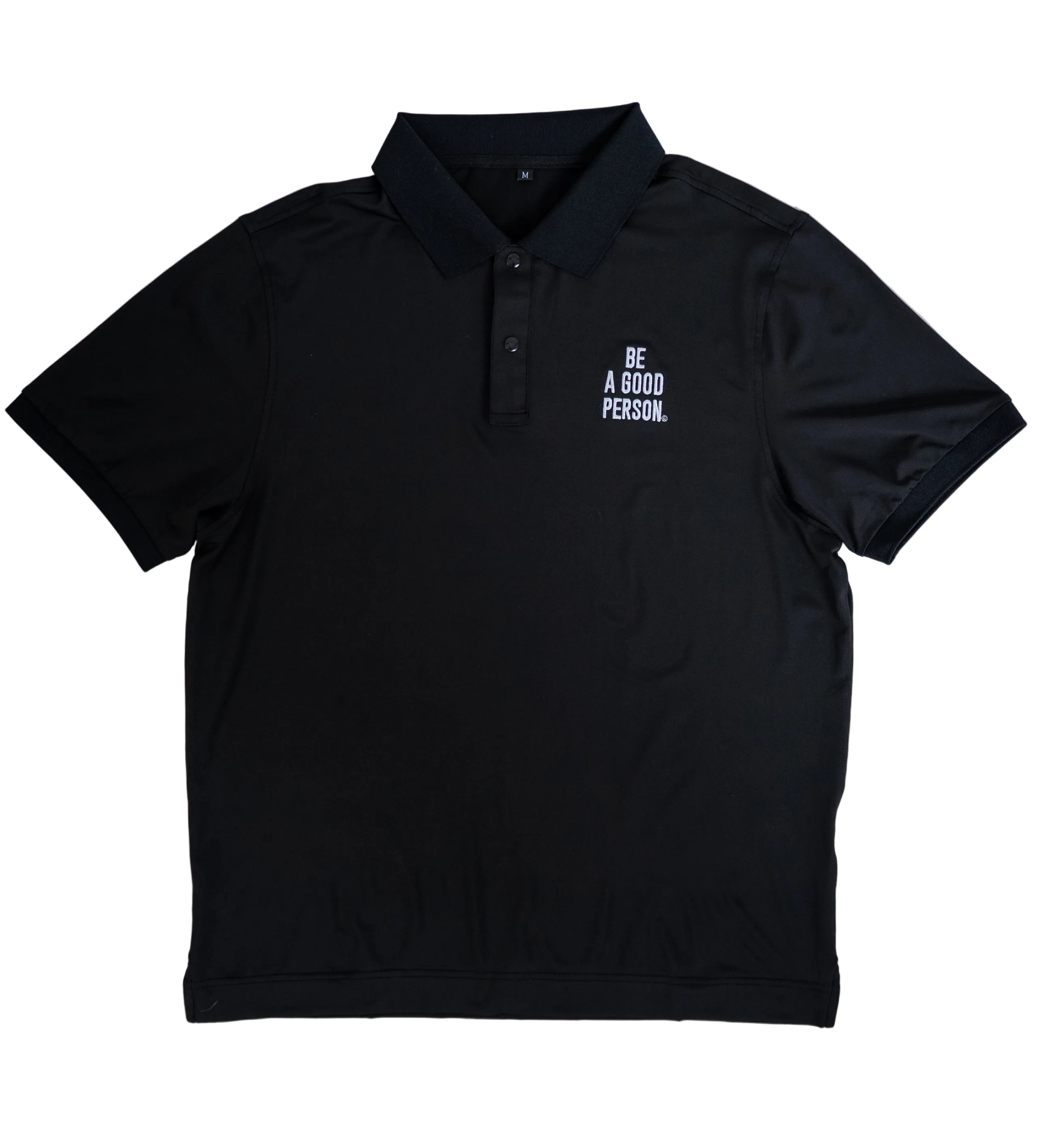 Signature Sleeve Polo - Black Ultraviolet Protection Fabric High Stretch Fabric