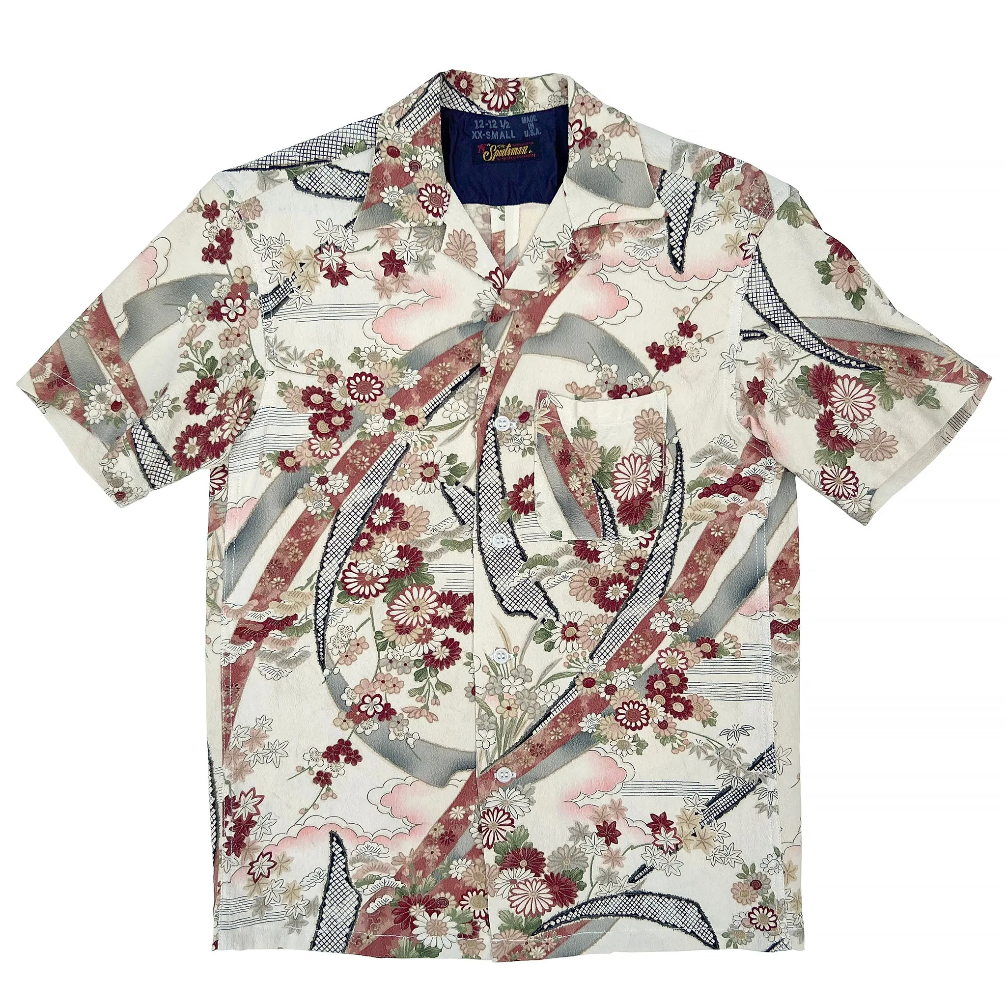 Cabana Shirt Lot. 67 Loose style Double Needle Hemming