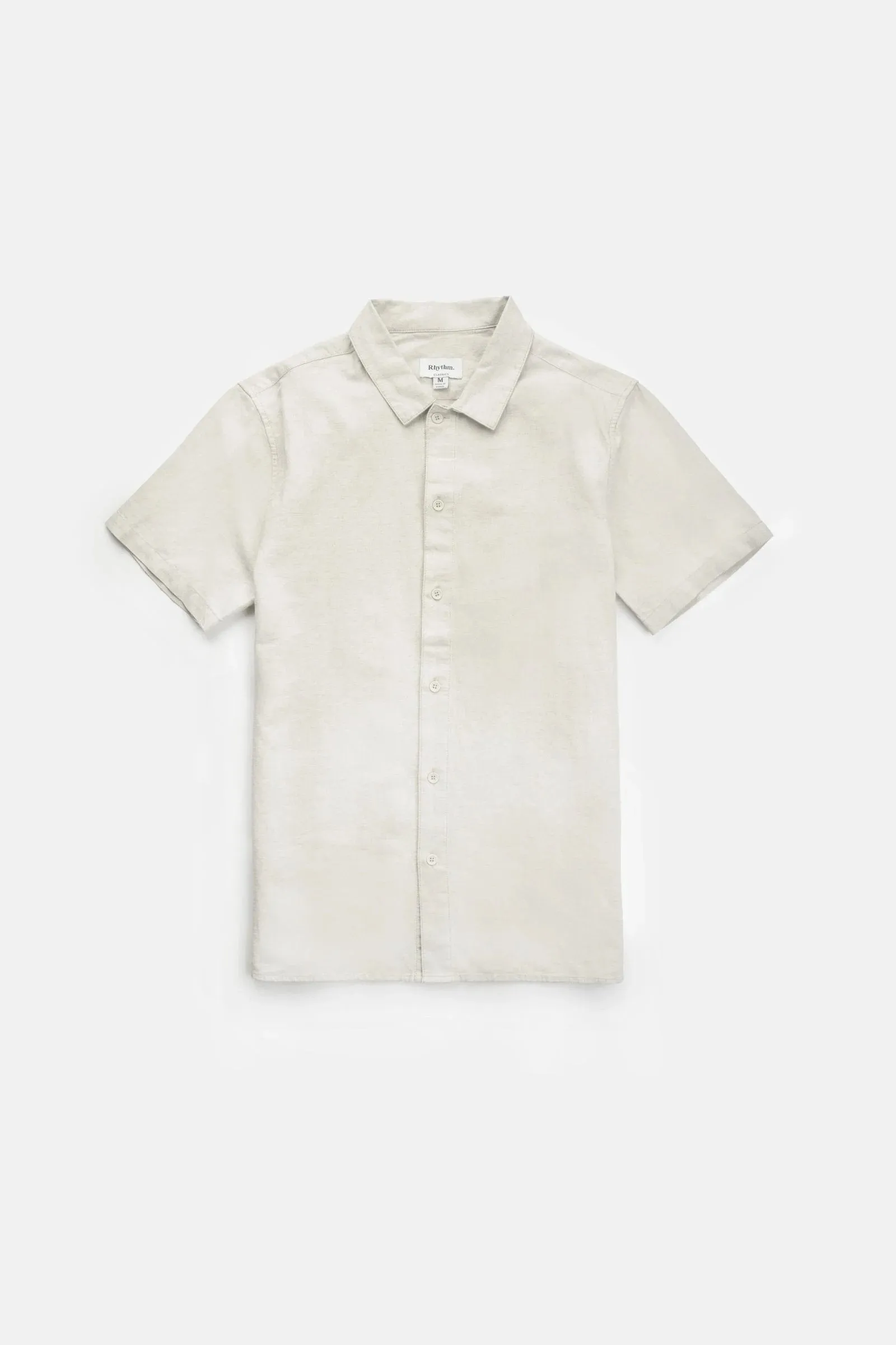 AntiStaticFinish Classic Linen Short Sleeve Shirt Sand