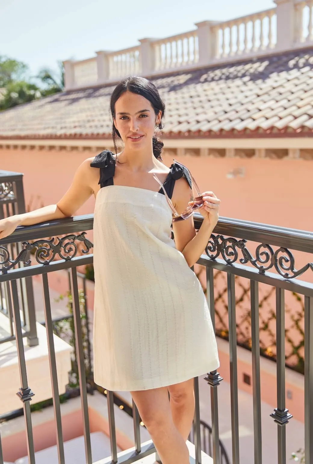 Chill Fashion Pillar Dress - Ivory