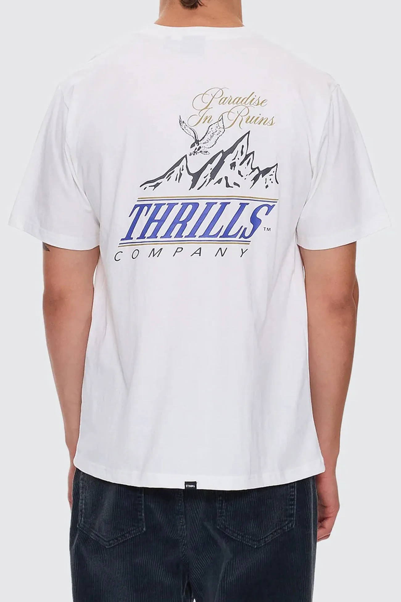 When It Hits Your Lips Merch Fit Tee Dirty White Cozy Layer