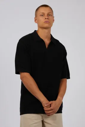 Minimalist Collar VentilatedMesh Jacob Polo Black