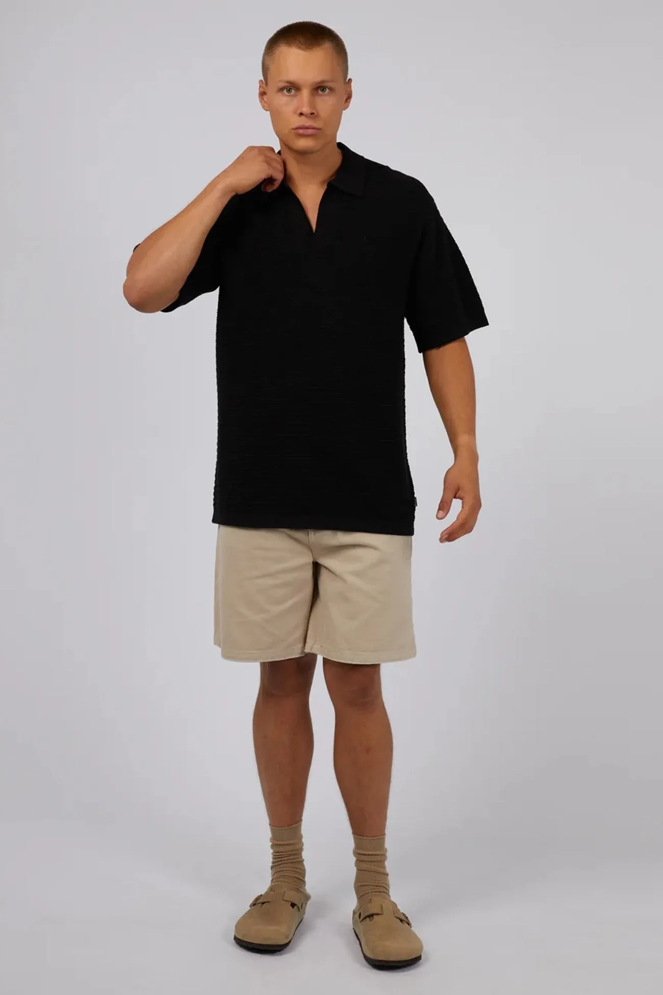 Biodegradable Fiber Jacob Polo Black