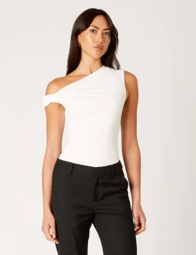 Fraise Top, White Adjustable Interior Fresh Flexible