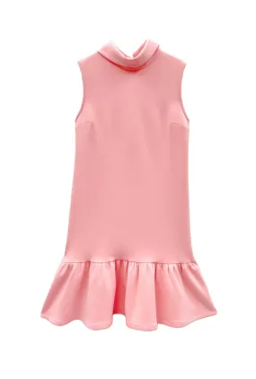 The Birdie Dress - Ballet Pink Trendy Fit