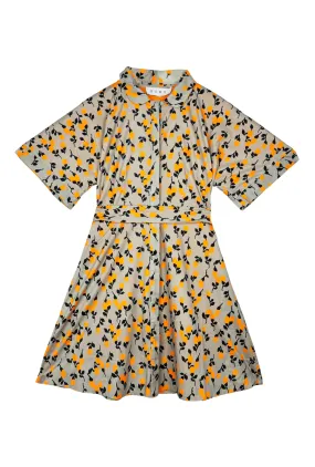 Moment Glow The Donna Day Gown MINI - Persimmon Floral