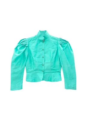The Kennedy Jacket - Aqua Silk Outdoor Adventure Weatherproof Zippers