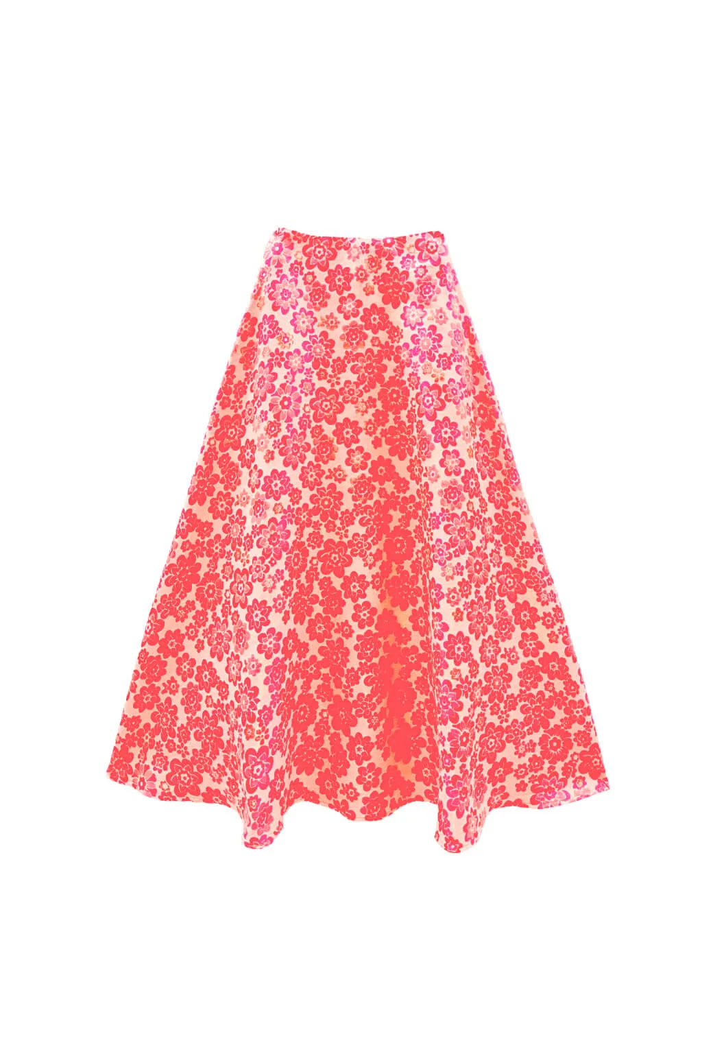 Low Profile The Laura Skirt - Coral Brightline