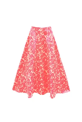 Low Profile The Laura Skirt - Coral Brightline