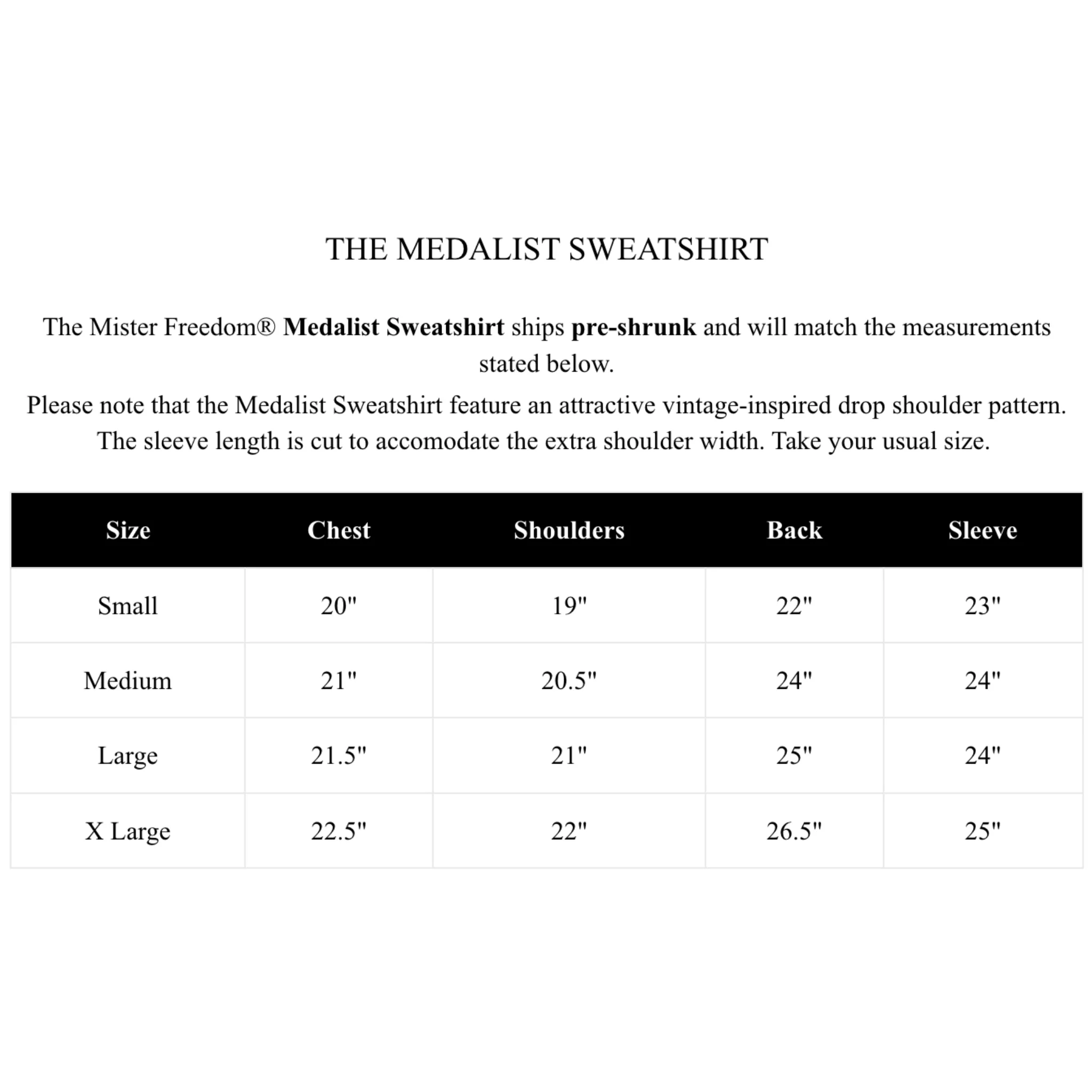 The Medalist Sweatshirt - Black product luxury indulgence