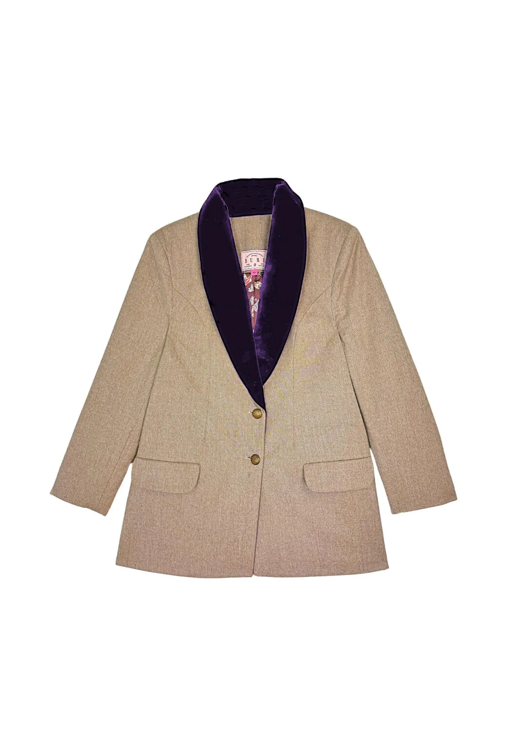 Stretch Cloth Roll up sleeves The Smoking Blazer - Latt??