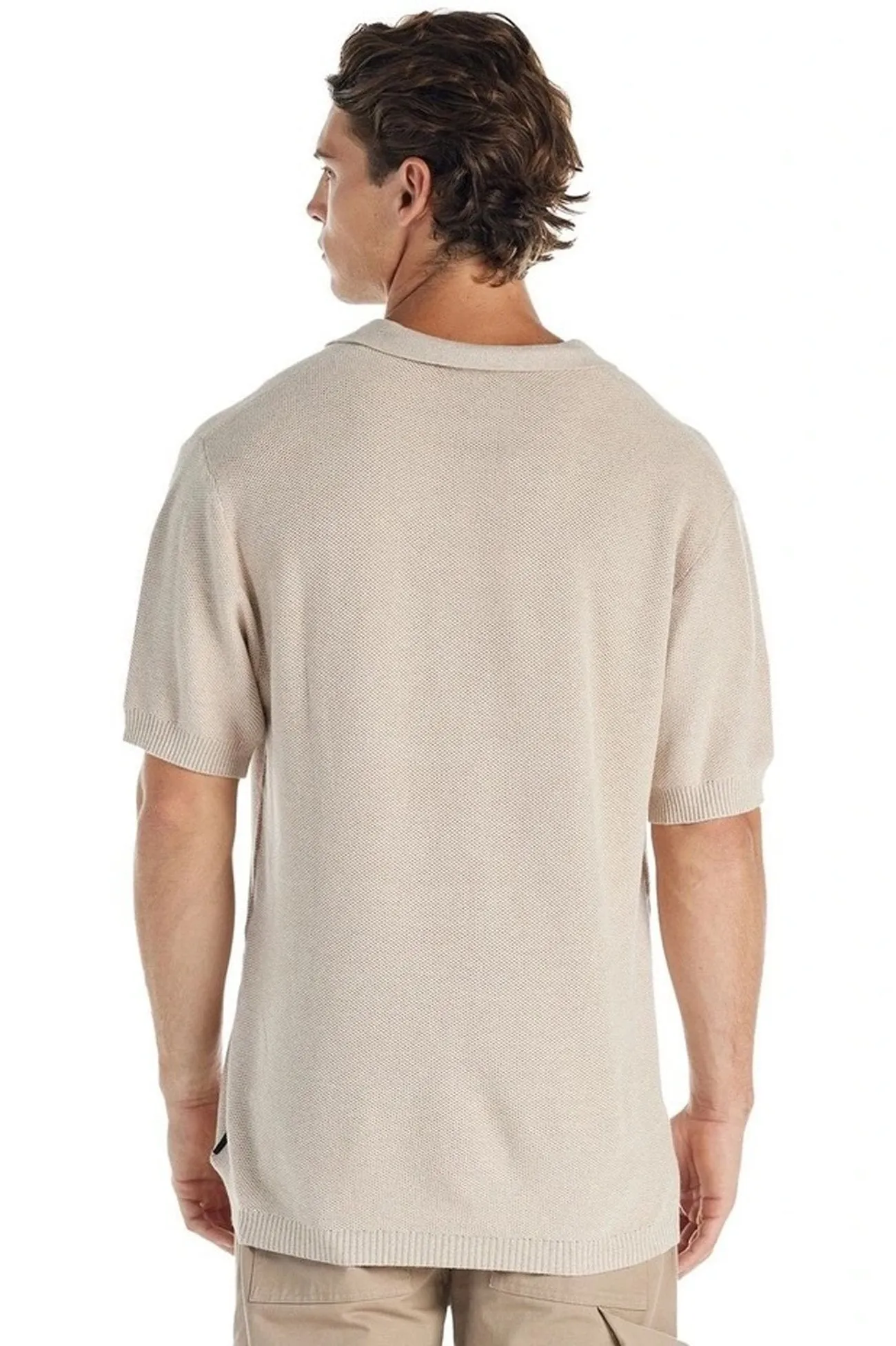 St Tropez Short Sleeve Shirt Oat Winter Fashion