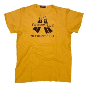 Layered Collar Design Shop Tee "DIVE" Gold
