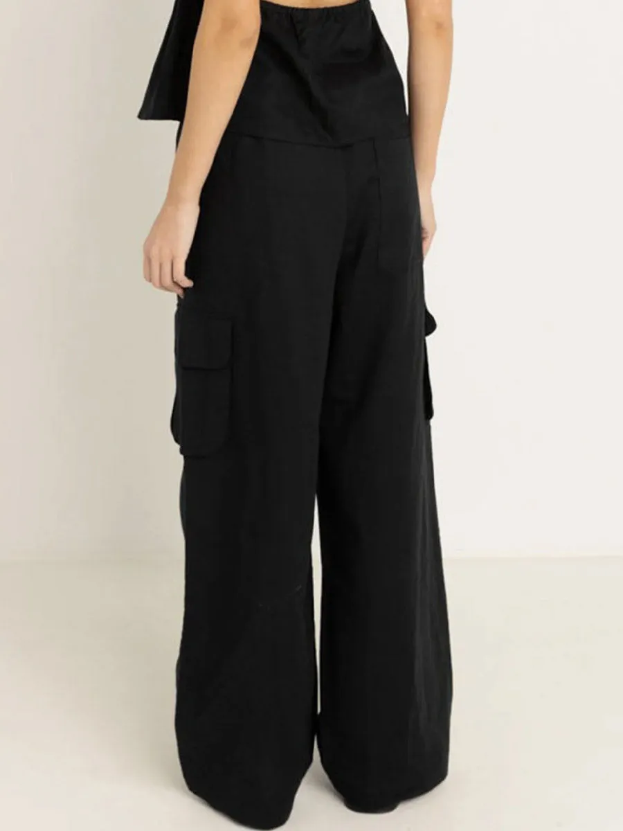 COVE CARGO PANT - BLACK Performance Comfort