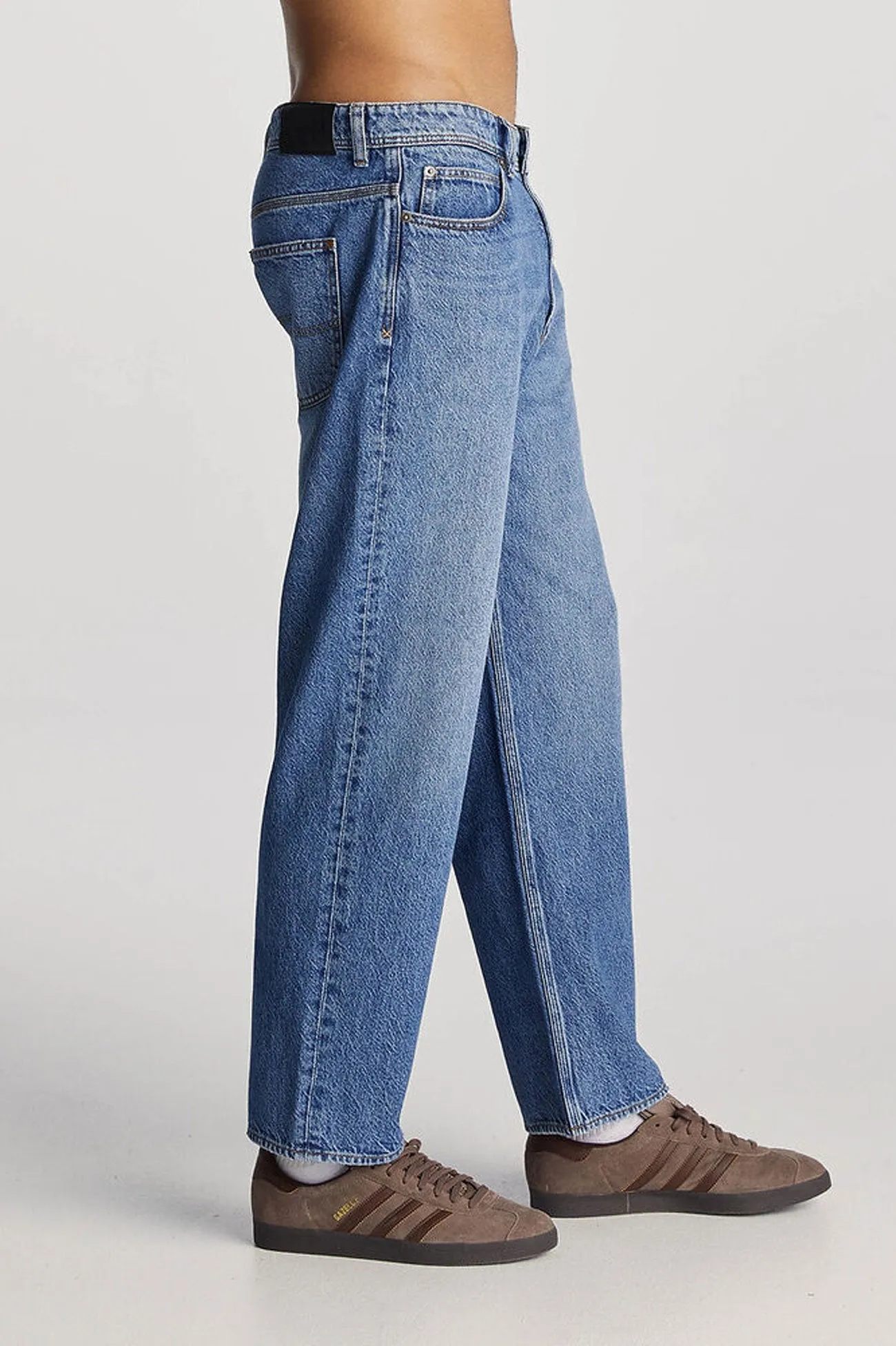 ThermalRegulatingLining L-Four Baggy Relaxed Jean Turntable Indigo