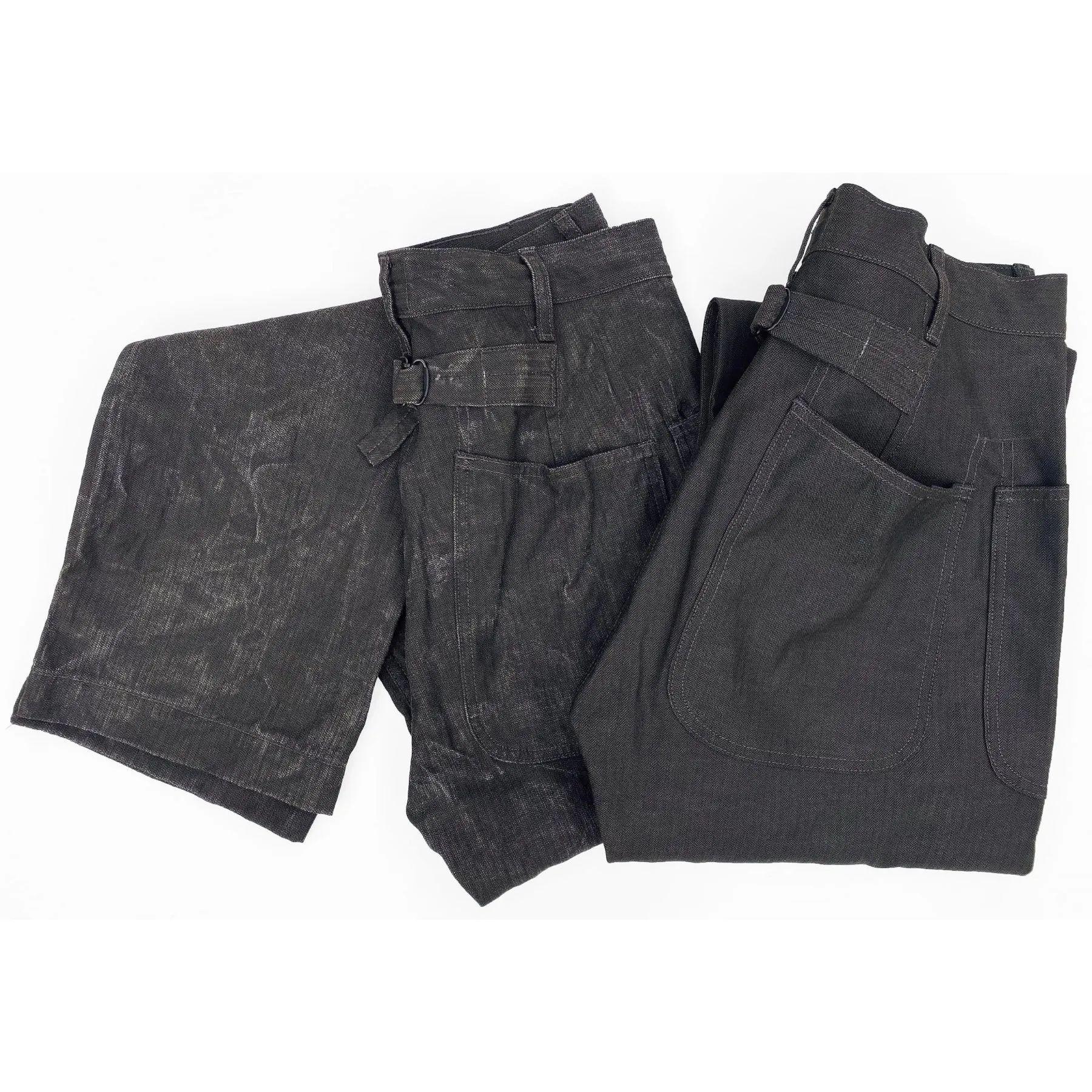 Topsiders - NOS Gunpowder HBT FunctionalZipper