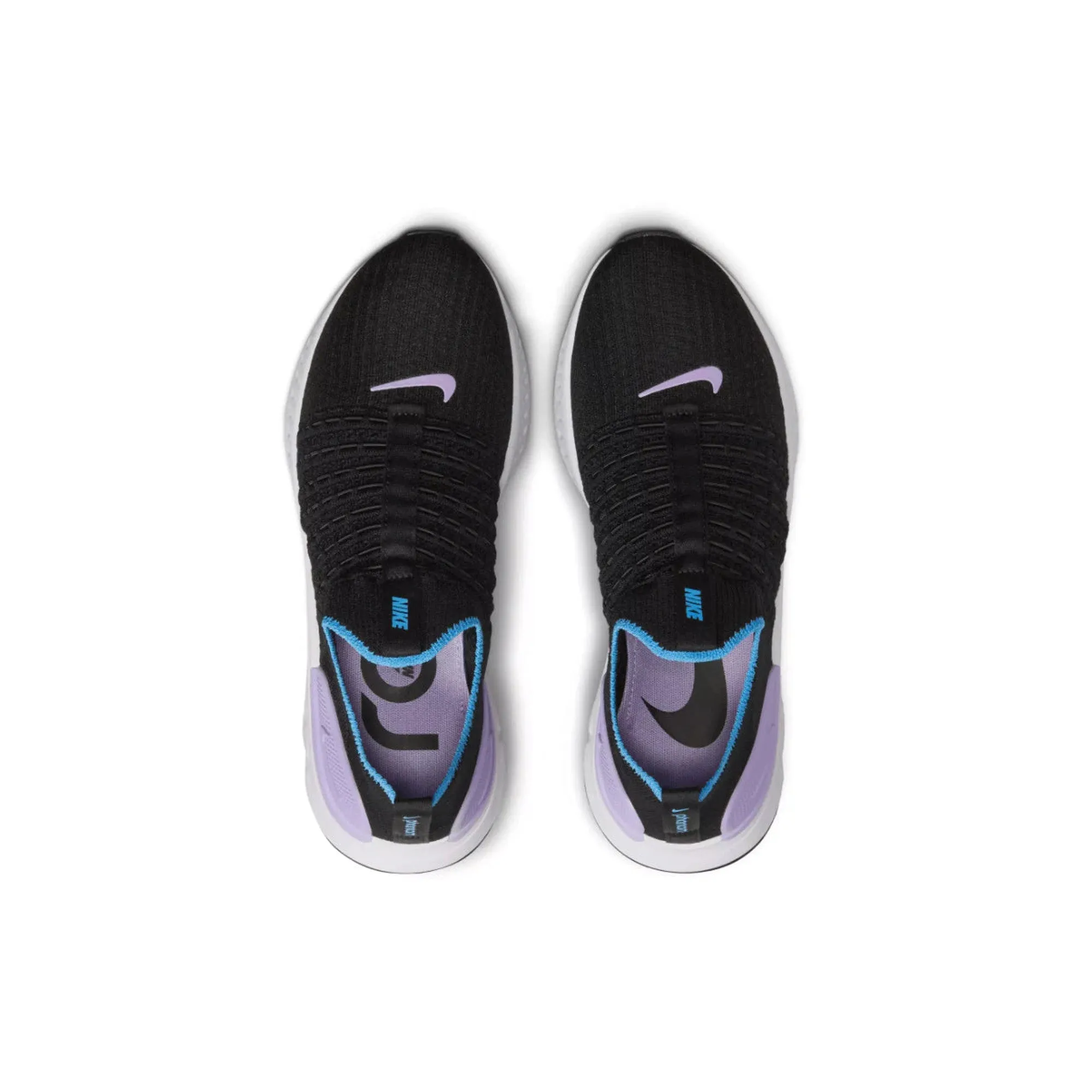 Memory Foam Layer Light Step Nike React Phantom Run Flyknit 2 'Barely Grape' W