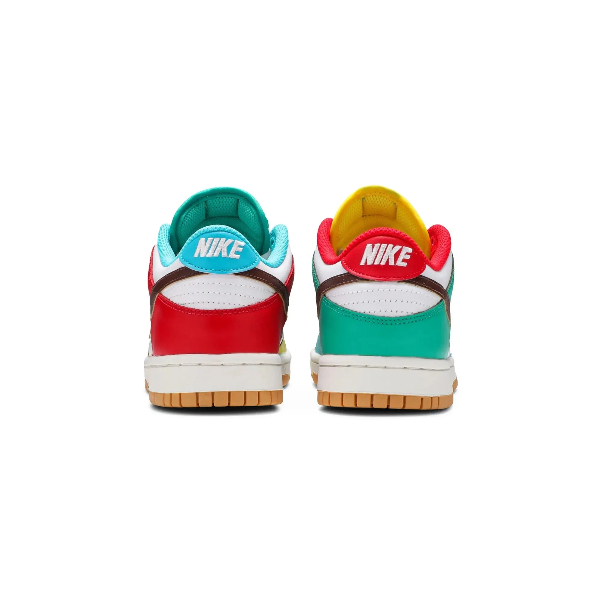 Contoured Foot Arch Outfit Match Nike Dunk Low Free 99 'White' GS (2021)
