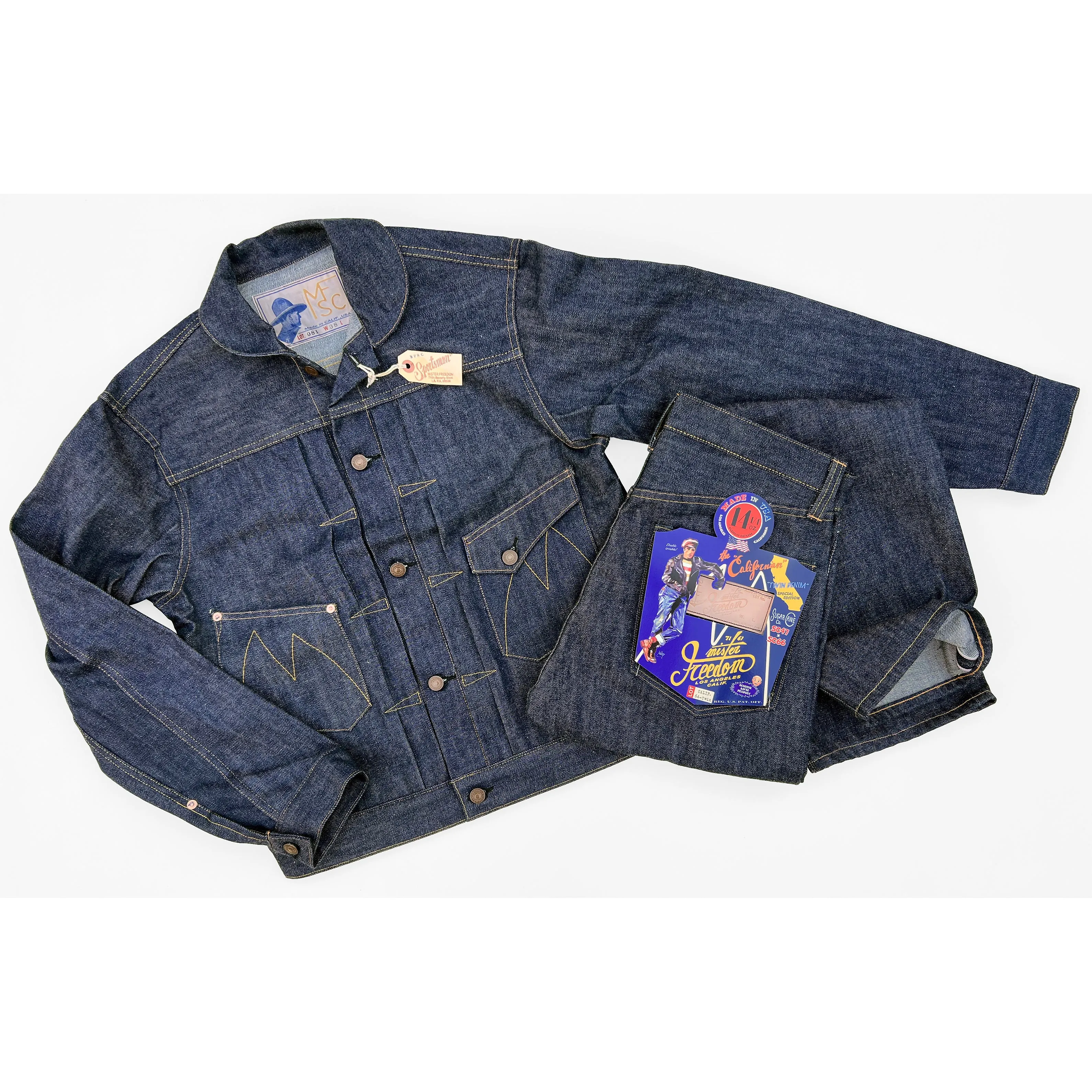 Movement Comfort SustainableManufacturing Californian Lot. 64 - 47/66 "Twin-Denim" Edition (Straight leg)