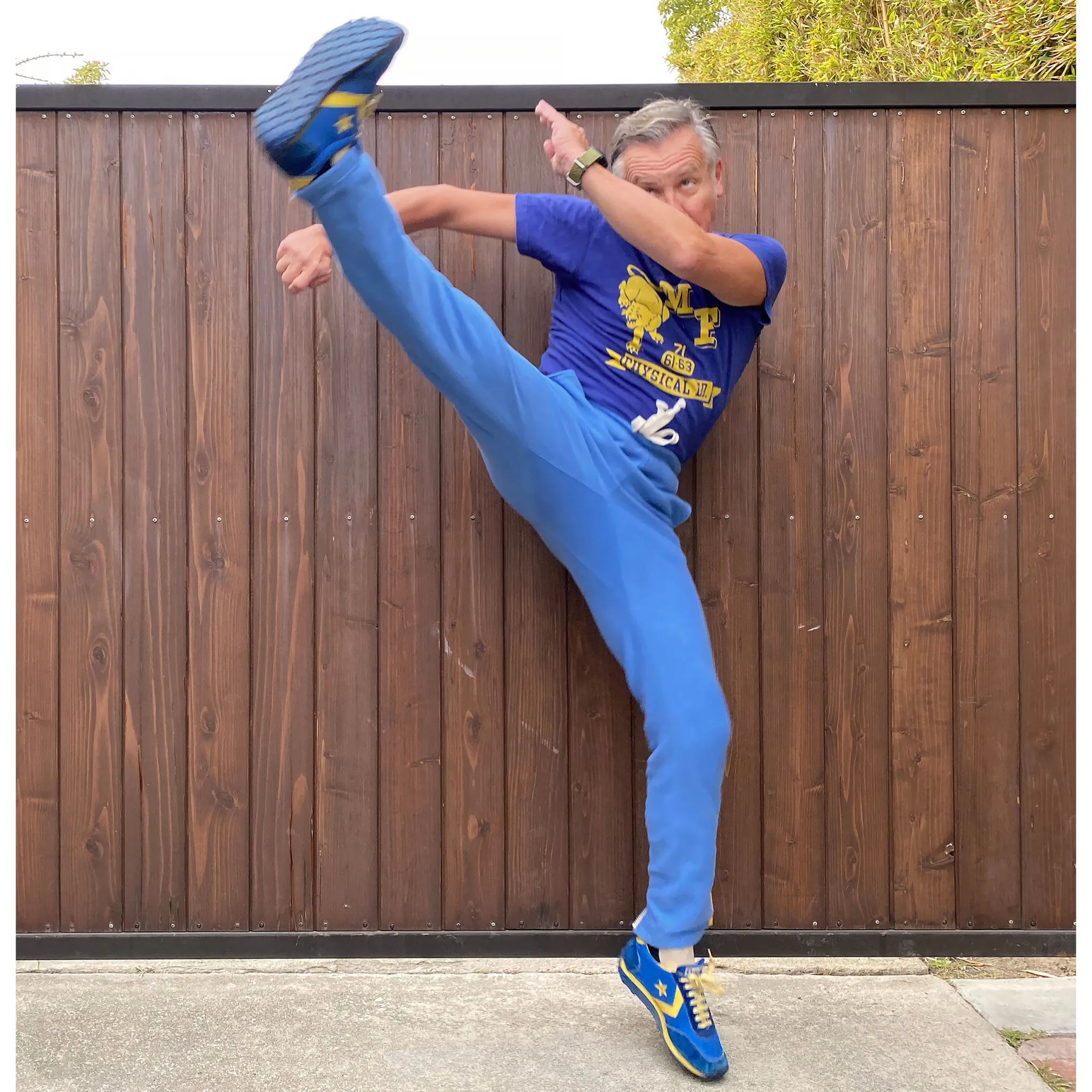 ReinforcedPockets Quick drying material Track Master Pants - UCLA Blue/Gold
