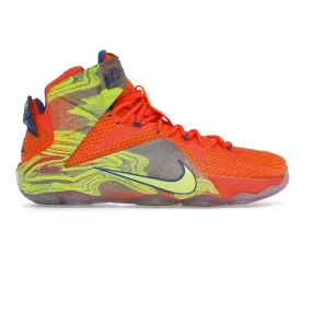 Nike LeBron 12 'Six Meridians' (2014) Training Use Adjustable Laces