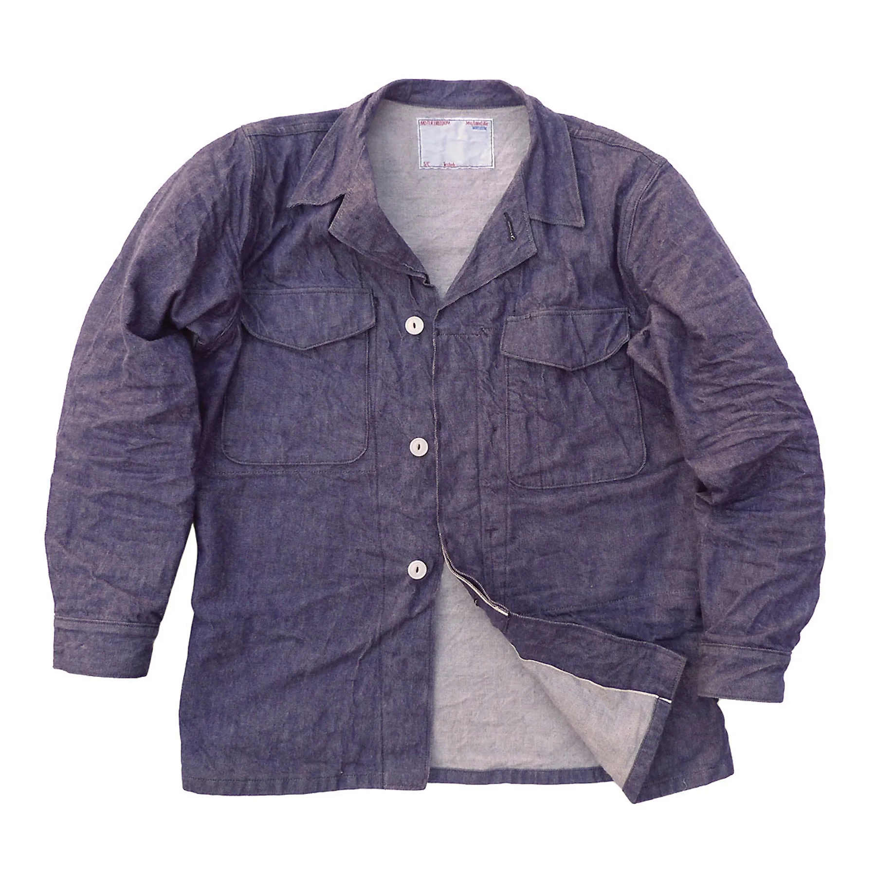Map Shirt - Marine National - Warehouse Casual Elegance