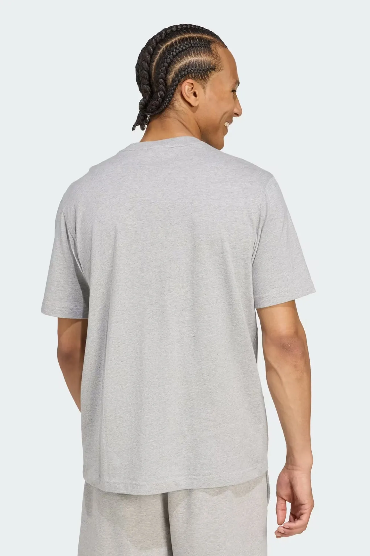 BreathableMoistureBarrier Trefoil Essential Tee Medium Grey Heather